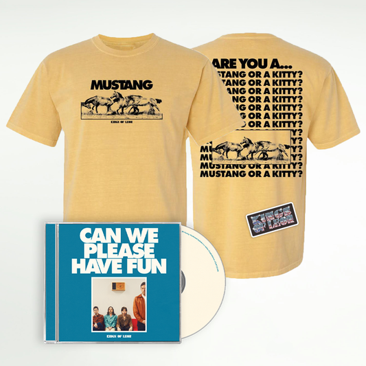 Can We Please Have Fun Standard CD + Mustang T-shirt + Sticker
