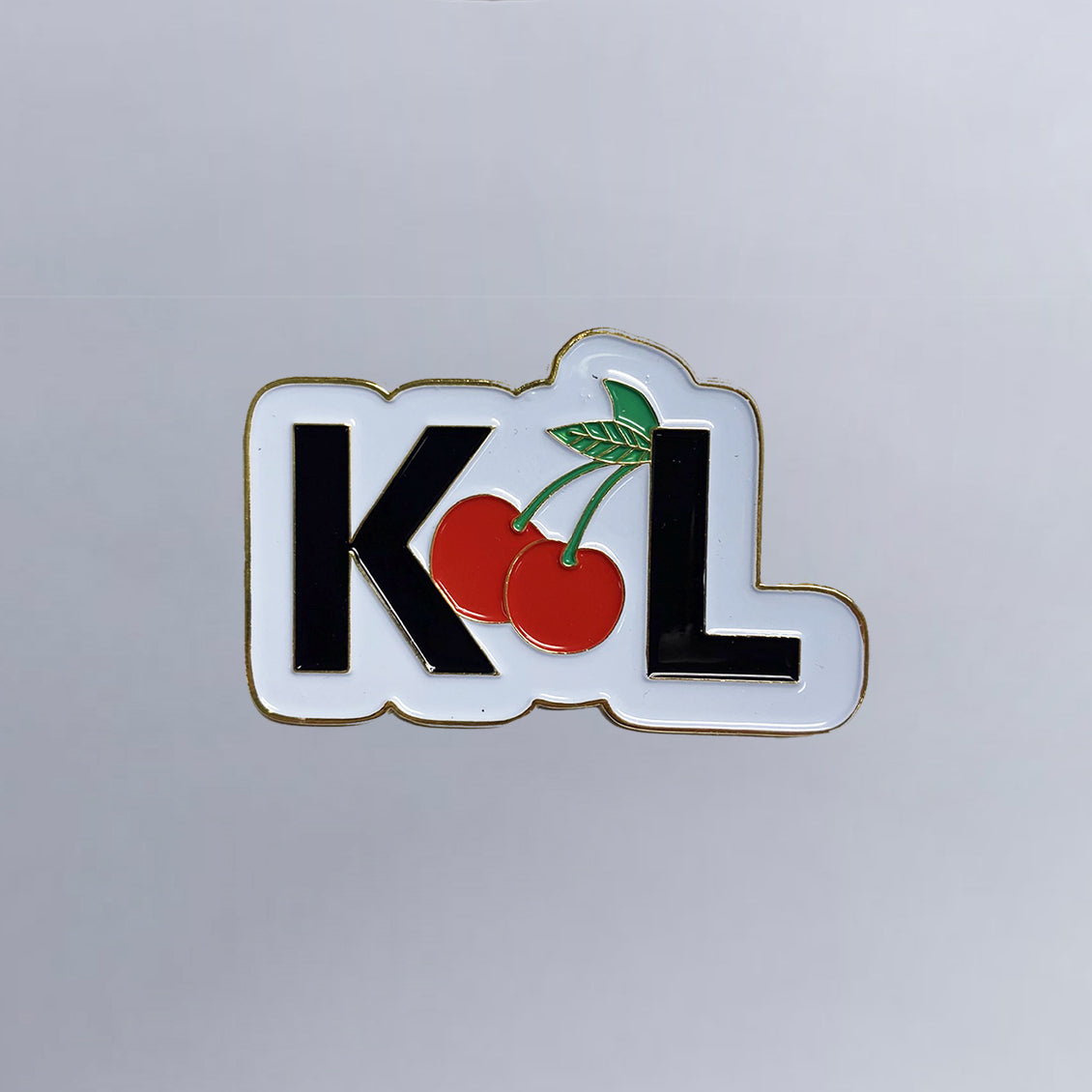 Cherry Pin Badge